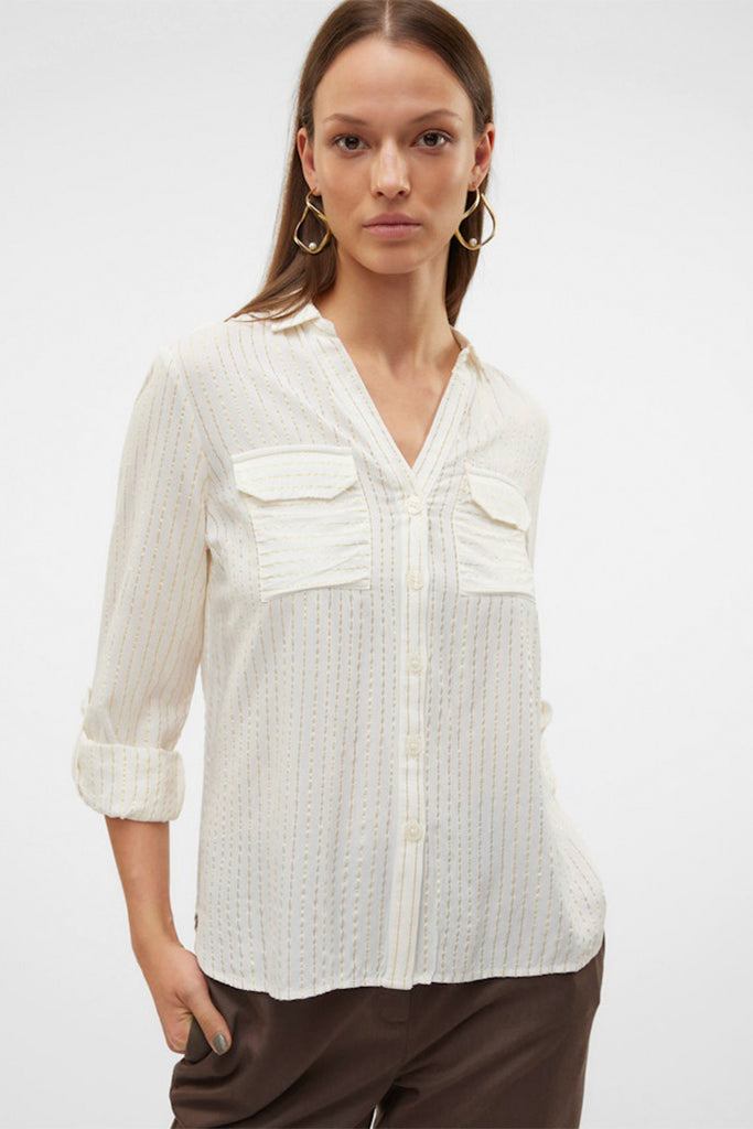 Vero Moda Bumpy Glitter Shirt