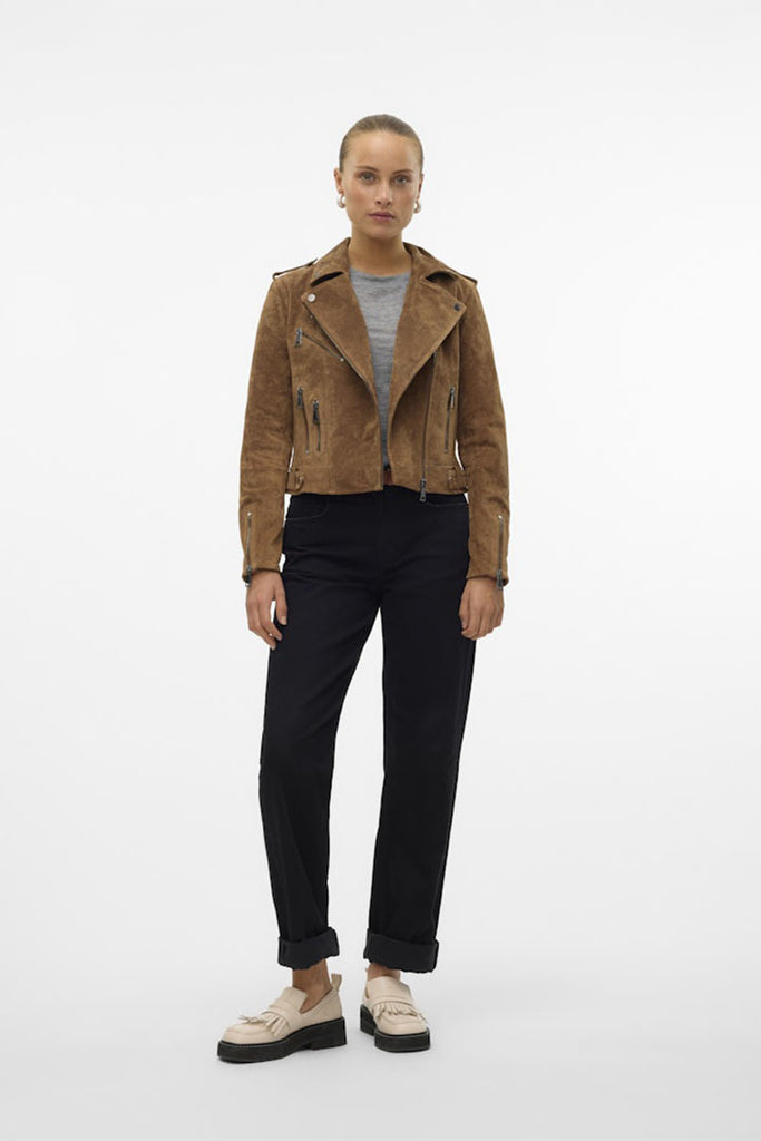 Vero Moda Royce Alice Short Suede Jacket