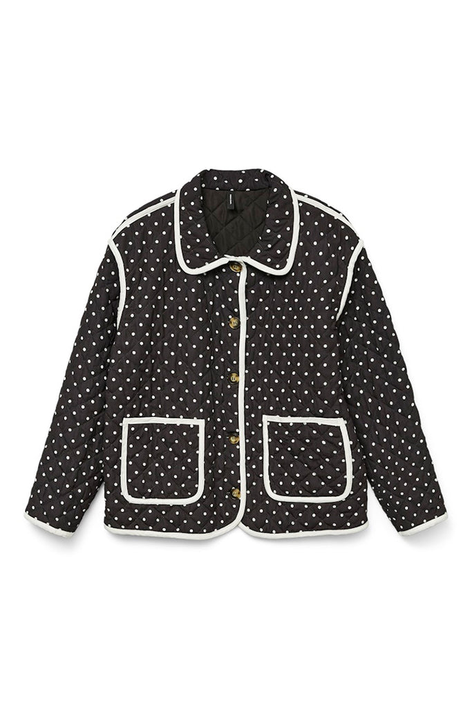 Vero Moda Sanne Quilted Jacket Black