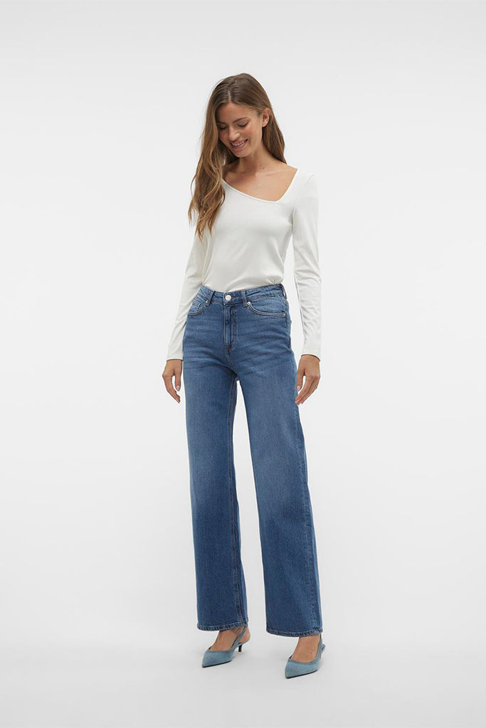 Vero Moda Tessa High Rise Wide Jeans