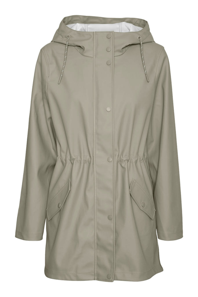 Vero Moda Malou Coated Jacket Cream