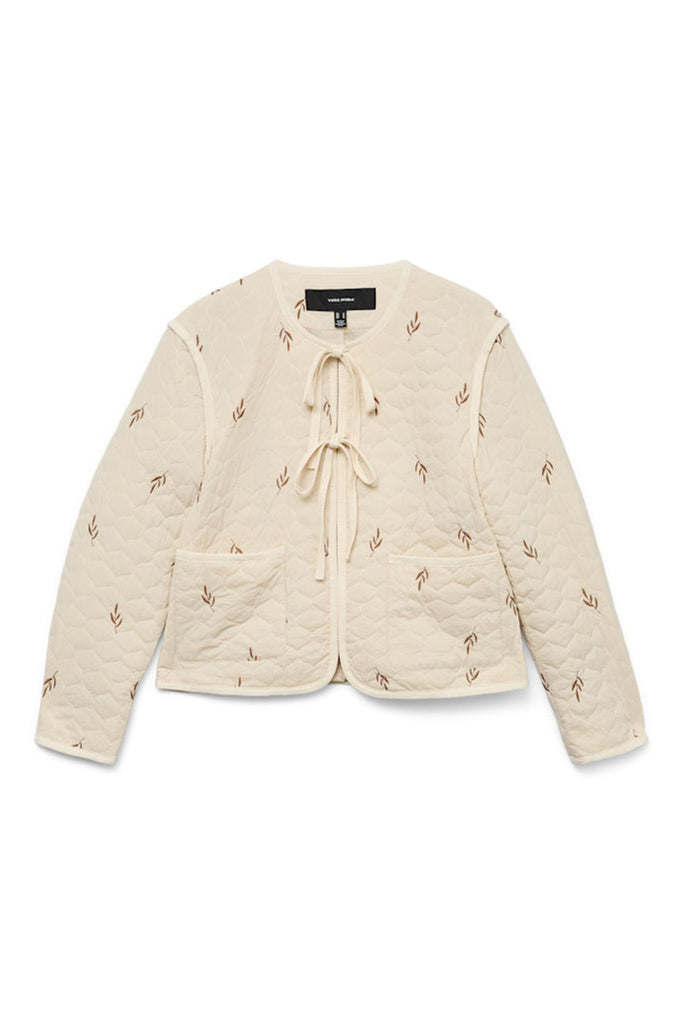 Vero Moda Evelyn Short Jacket Cream