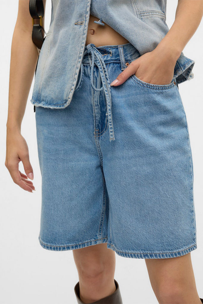 Vero Moda Villa Bermuda Denim Shorts