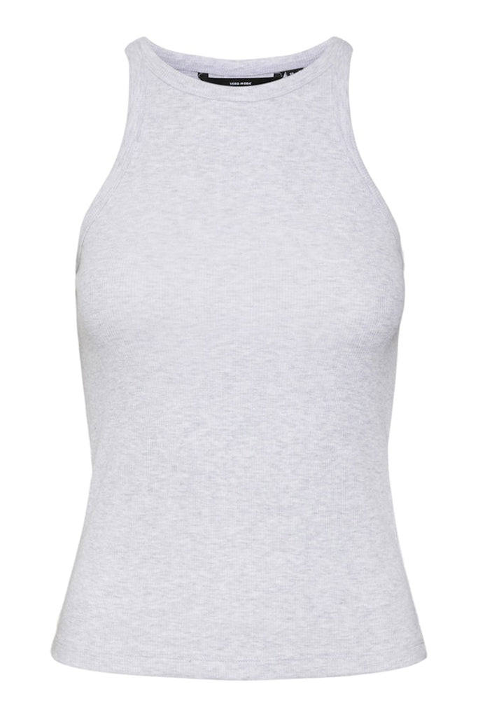 Vero Moda Chloe Short Tank Top Grey