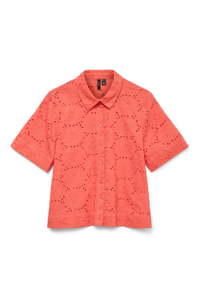 Vero Moda Hay New Shirt Orange