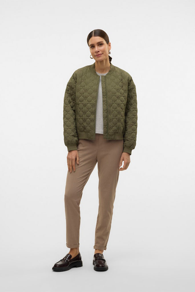 Vero Moda Ally Quilted Bomber Jacket