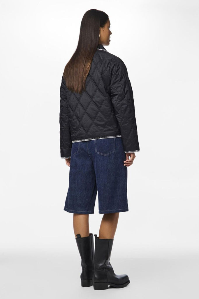 Pieces Naima Quilted Stitch Jacket