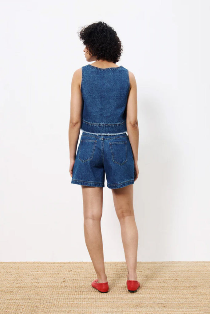 Frnch Nema Denim Shorts