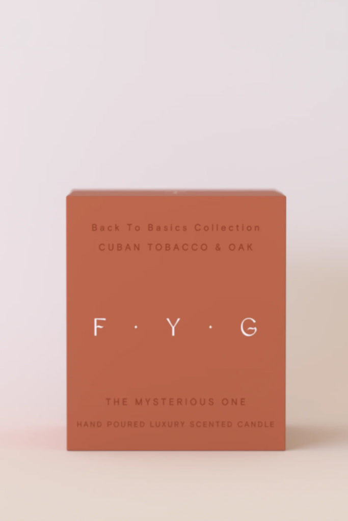 FYG FYG Cuban Tobacco & Oak Candle Cuban Tobacco and Oak 250g