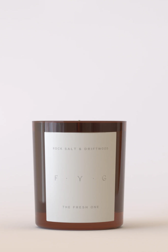 FYG FYG Rock Salt & Driftwood Candle